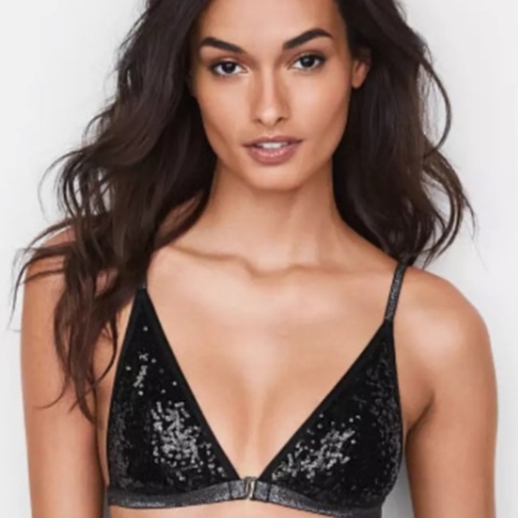 PINK Victoria's Secret Other - SALE❤️VICTORIA SECRET SEQUIN SEXY BRA NWT LG